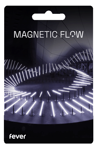 Carte-Cadeau - Magnetic Flow Bruxelles : exposition entre sons et lumières